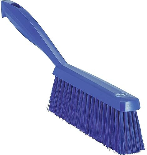 Vikan 45878 Bench Brush, Polypropylene, Polyester Soft Bristle, 14, Purple