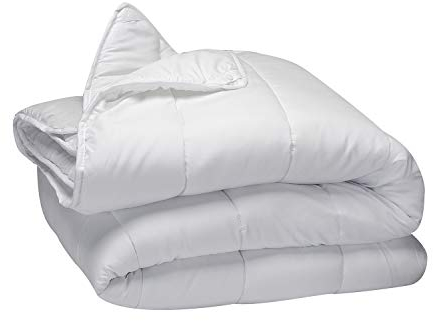 Pikolin Home Duvet/Quilt, Microfibre Filling – Four Seasons – Duo 150 + 300 g/m², White, Bett 80-135 x 200 cm