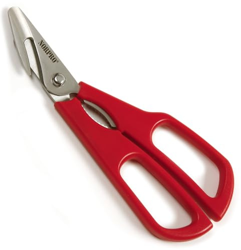 Norpro 6516 Ultimate Seafood Shears Red 7.5 x 3 x .5