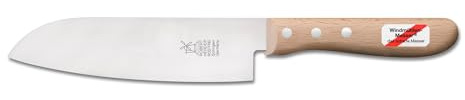 Windmühlenmesser Santokumesser 16,5 cm Buchenholz