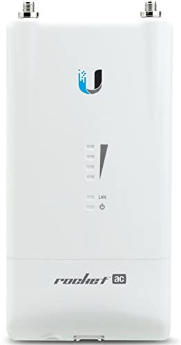UBIQUITI Rocket AC Lite 5GHz Hi-Power 802.11AC AirMax PtP BaseStation, 27dBm