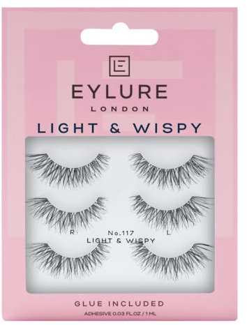 (Multi Pack- 3 Pairs) Eylure Texture #117 False Eyelashes, Black by Eylure
