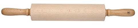 T&G Rolling Pin with Revolving Centre in FSC Certified Beech, 41 x 5.6 cm, Beige (06135)