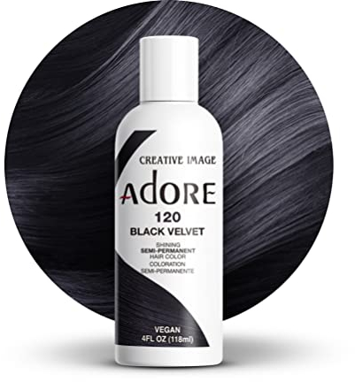 Creative Image Adore Shining Semi-Permanent Hair Color 120 Black Velvet 118ml