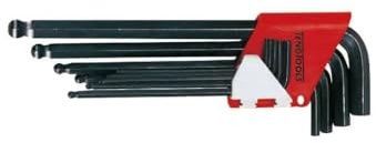 Teng 1479MMA - Set di chiavi a brugola con testa a sfera, metriche, da 1,5 a 10 mm, 9 pz.