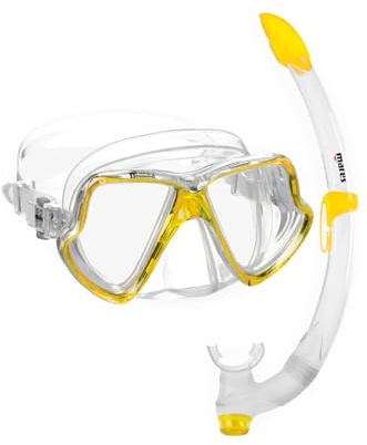 Mares Mask Plus Snorkel Wahoo Diving Kit - Transparent/CL, SFRYLCL