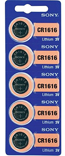 Sony CR1616BEA Pack de 5 Piles pour calculatrices et Autres appareils électroniques