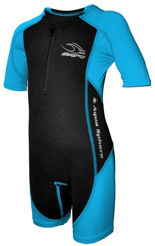 StingAqua Sphere Stingray Neoprenanzug Kinder schwarz/blau , schwarz/blau, 52176B