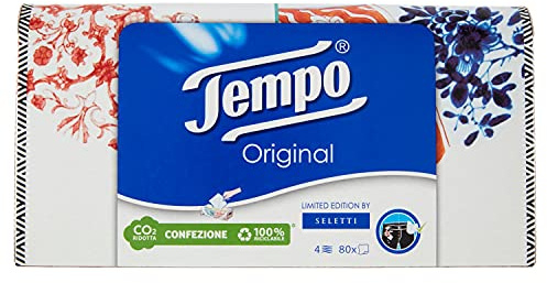 Tempo Fazzoletti Box, 80 Pezzi