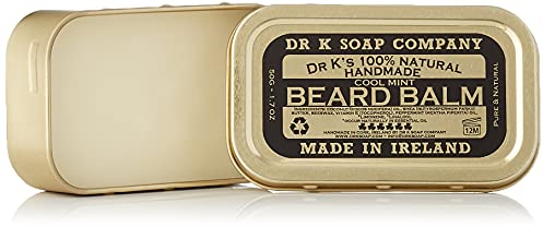 DR K Soap Company, balsamo per barba alla menta piperita, 50 g