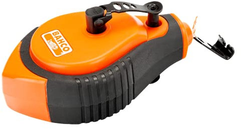Bahco CL CL-1221 30m Chalk Line Reel, Orange