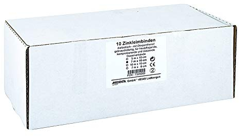ZINKLEIMBINDE 10 cmx7 m 10 St