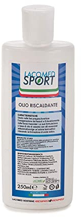 Lacomed Lacomed Olio riscaldante Pre Gara Tubo da 250ml