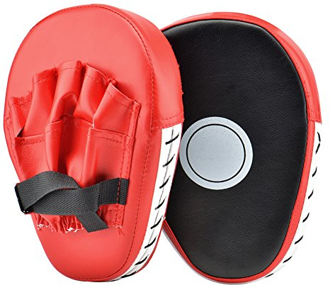Queta Men's Pratzen,Sport wesentliche Gebogene Boxen, MMA, Kickboxen Muay Thai, Sparring Stanzen Mitts.,