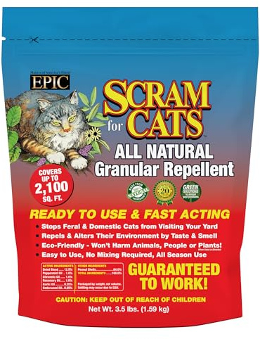 Flagline 15003 Enviro Pro Scram for Cats Shaker Bag, 3.5 lb.