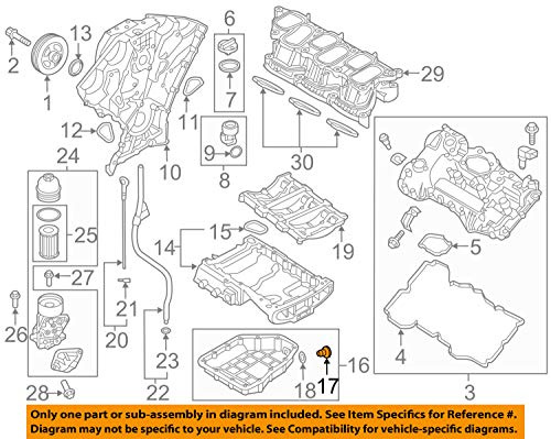 Genuine Hyundai Parts - Plug-Oil Drain (21512-23001)