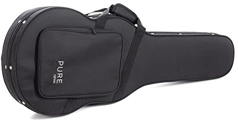 GEWA estuche para guitarra FX Light Weight Softcase para guitarra eléctrica forma LP, estuche moldeado negro