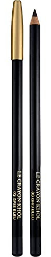 Lancôme Crayon Khôl 03 Gris Bleu, intensiver Eyeliner-Stift für präzise Linien, cremige Textur für einen intensiven Lidstrich, ideal für jeden Hauttyp, mattes Grau, 1,8g