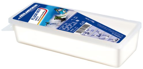 Holmenkol Unisex – Erwachsene Skiwax, weiß, 150 Gramm