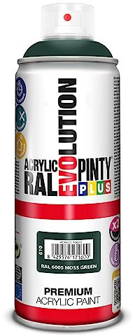 Pinty 610 Bombe 400ml vert ral 6005 brillant, Non Concerné