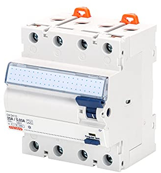 Gewiss Power Differential IDP, 4-polig, 63 A, sofort, 0,03, 4 Module