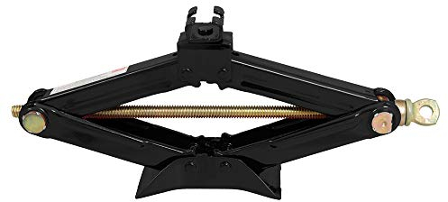 HP-Autozubehör 11100 Scherenwagenheber 1500kg, Schwarz