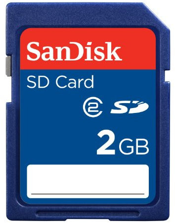 SanDisk Scheda digitale sicura da 2 GB (SDSDB 2048-P36, confezione al dettaglio)