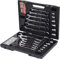 KS Tools 503.4960 GEARplus RINGSTOP-Ratschenringmaulschlüssel-Satz, 30-tlg mit Adapter