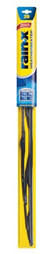 Rain-X RX30226 WeatherBeater Wiper Blades, 26 Windshield Wipers (Pack Of 1), Automotive Replacement Windshield Wiper Blades That Meet Or Exceed OEM Quality And Durability Standards