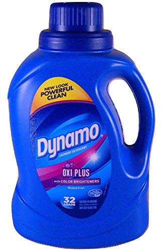 Dynamo Oxi Plus with Color Brighteners Meadow Fresh Laundry Detergent 50 oz