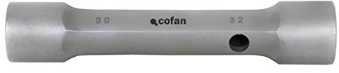 Cofan LLave de Tubo de doble boca hexagonal | Medidas desde 6-7 a 30-32| Totalmente huecas