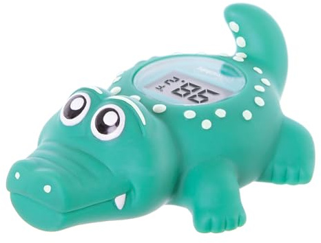 Dreambaby Zimmer- und Badethermometer, Krokodil