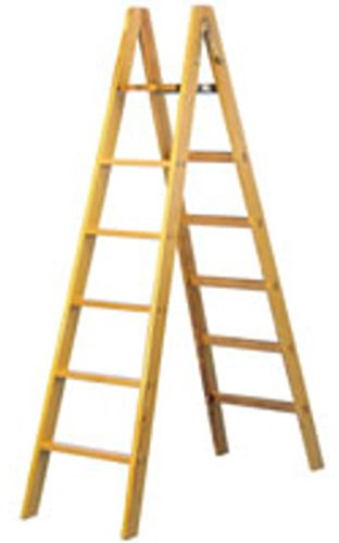 Scala in legno Facal per pittura 8 gradini - Doppia Salita 2,23 mt.