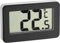 TFA Dostmann Digitales Thermometer, 30.2028.01, ideales Kühlthermometer, mit Magnet und Handler, klein und handlich, schwarz L 68 x B 25 (14) x H 43 (61) mm