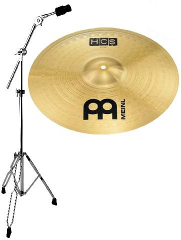 Meinl HCS 14 Crash Becken + Galgen-Beckenständer