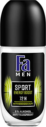 FA MEN Deodorant Roll-on Sport Energy Boost, 6-pack (6 x 50 ml)