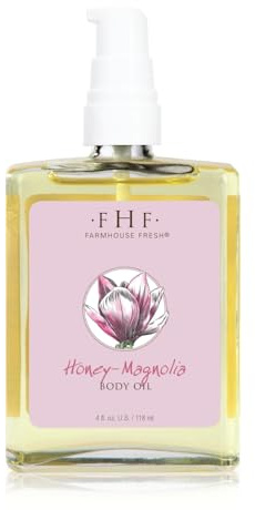 FarmHouse Fresh Honey Magnolia Body Oil, 4 fl. oz.