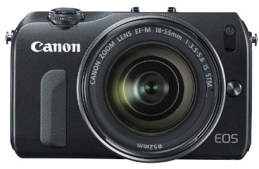 Canon EOS M 18.0 MP Compact Systems Camera with 3.0-Inch LCD and EF-M18-55mm is STM Lens