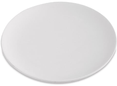 Mayco Earthenware Bisque Plates - Pkg of 12, Coupe Salad Plates, 7 3/4