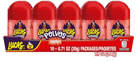 Lucas Chamoy Sweet and Sour Chamoy Flavored Powder, 7.1 Ounce