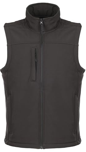 Fort Workwear Breckland Bodywarmer 282 Softshell, Black, M UK