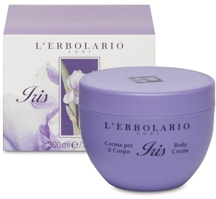 L'Erbolario Iris Körper-Creme mit Olivenöl, 300 ml