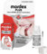 Mordex Plus - Esmalte extra amargo transparente - Muy amargo, Invisible, Reestructura y Fortalece la Uña - Frasco de 9 ml con pincel incorporado