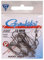 Gamakatsu LS-5013 Haken schwarz - Meereshaken, Angelhaken zum Meeresangeln, Einzelhaken, Öhrhaken, Butthaken zum Brandungsangeln, Größe/Packungsinhalt:Gr. 4-25 Stück
