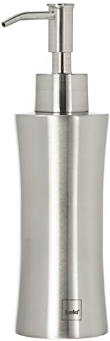 Kela 18294 Seifenspender Elegance aus Edelstahl, Silber, 5.5 x 5.5 x 19.5 cm