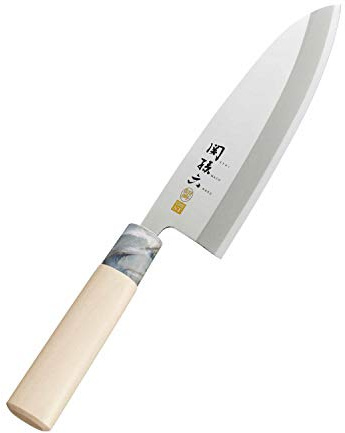 KAI AK5064 Deba Knife Seki Magoroku Ginju, Stainless Steel, 7.1 inches (180 mm), Made in Japan, Easy to Clean