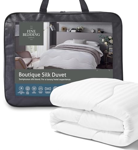 The Fine Bedding Company Boutique Seiden-Bettdecke, 13,5 Tog, Einzelbett