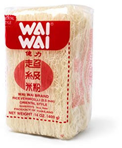 Wai Wai Oriental Style Rice Vermicelli Noodles, 400 g