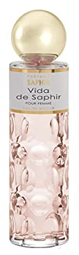 PARFUMS SAPHIR Vida - Eau de Parfum con vaporizador para Mujer - 200 ml
