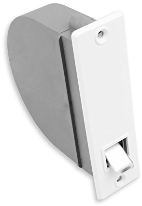 DIWARO® Mini Einlass-Gurtwickler | Lochabstand 130 mm | ohne Gurt | weiß